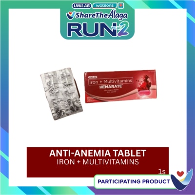 HEMARATE Iron + Multivitamins 1 Tablet image