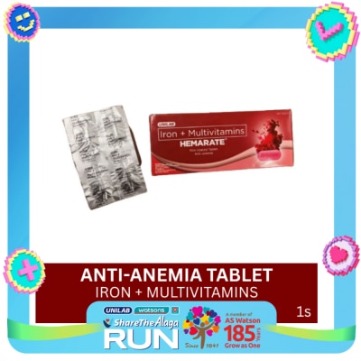 HEMARATE Iron + Multivitamins 1 Tablet