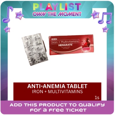 HEMARATE - Iron + Multivitamins 1 Tablet