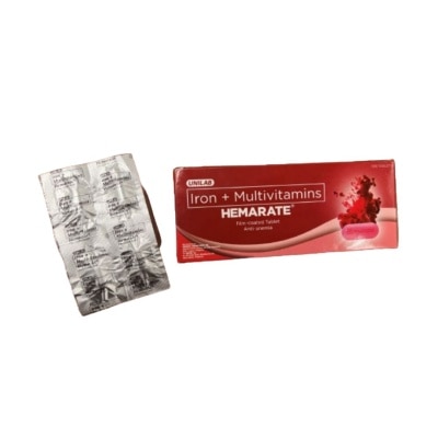 HEMARATE Iron + Multivitamins 1 Tablet