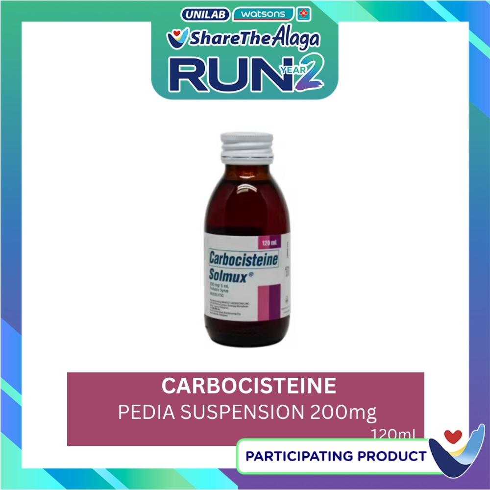 Carbocisteine Pedia Suspension 200mg X 120mL image