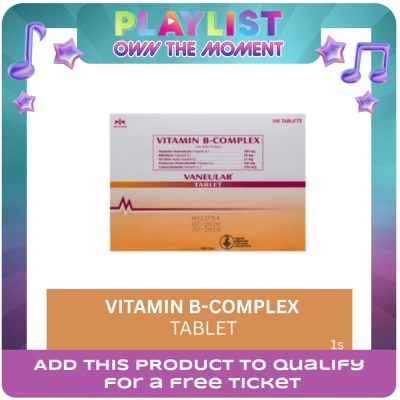 VANEULAR - VANEULAR Vitamin B Complex Sold Per Piece