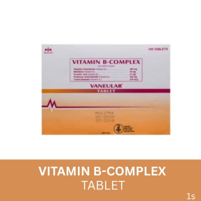 VANEULAR VANEULAR Vitamin B Complex Sold Per Piece