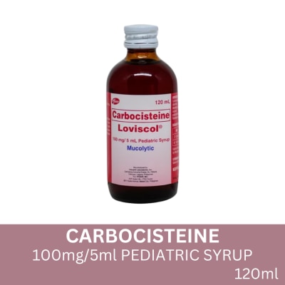 LOVISCOL Pedia Syrup 100mg X 120mL