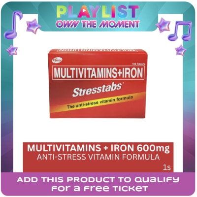 STRESSTABS - Multivitamins 600mg 1 Tablet