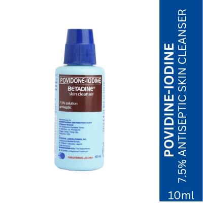 BETADINE Povidone Iodine 7.5% Cleanser 60mL