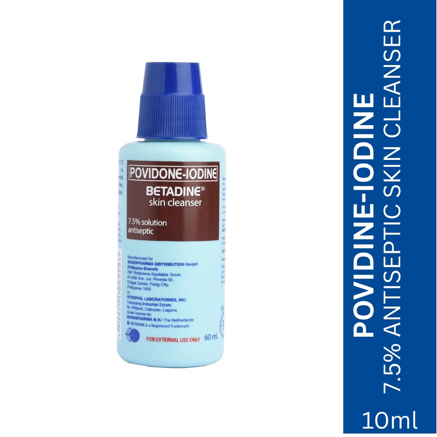 Povidone Iodine 7.5% Cleanser 60mL
