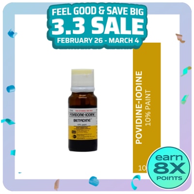 BETADINE - Povidone Iodine 10% Paint 10mL