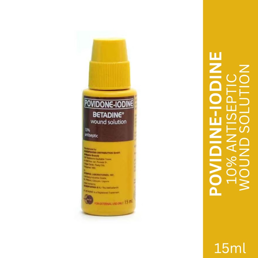 Povidone Iodine wound Solution 10 Antiseptic 15ml