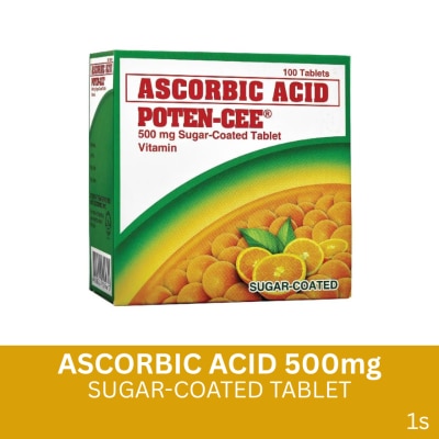 POTENCEE Ascorbic Acid 500mg 1 Sugar Coated Tablet