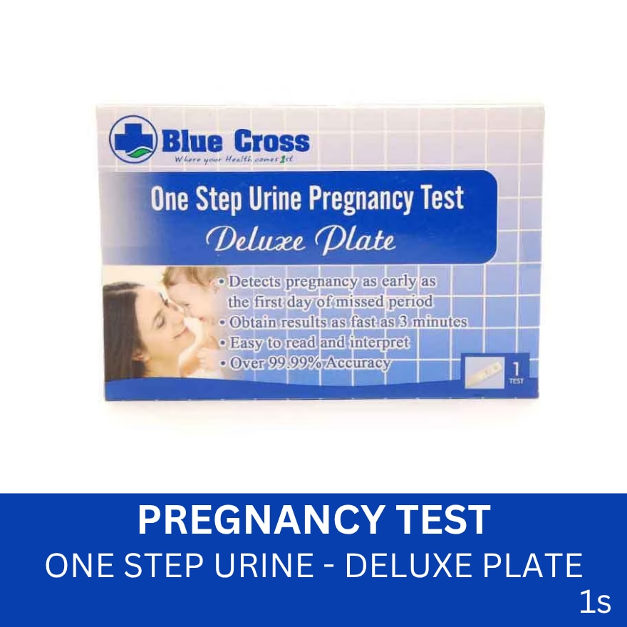 Urine Preg Test Deluxe Plate 1s