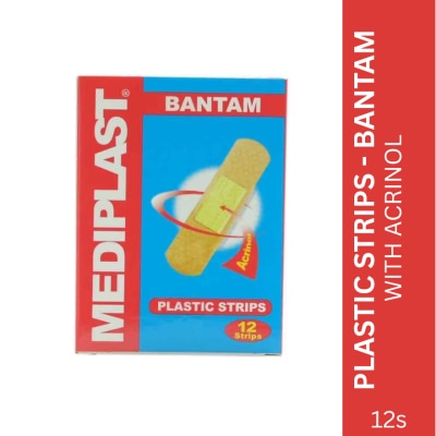 MEDIPLAST Bantam Plastic Strips 12 strips