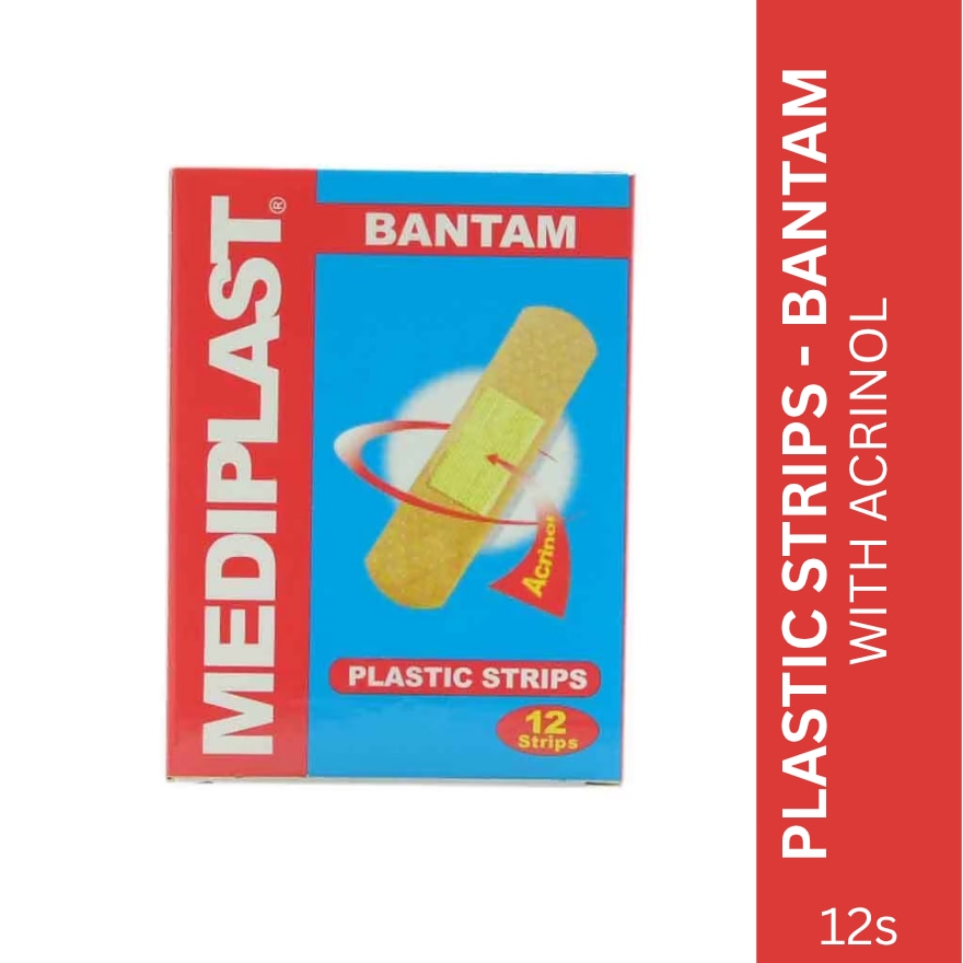 Bantam Plastic Strips 12 strips