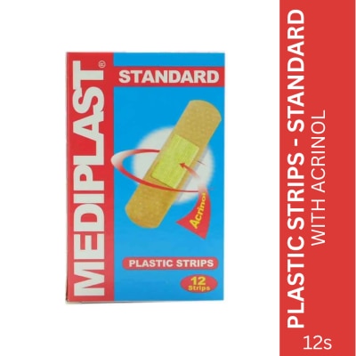 MEDIPLAST Standard Plastic Strips 12strips