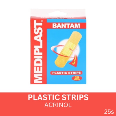 MEDIPLAST Bantam 25 Plastic Strips