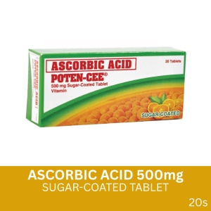 Ascorbic Acid 500mg 20 Tablets Pack