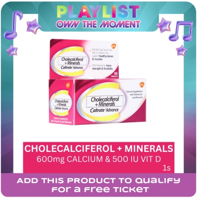 CALTRATE - CALTRATE Advance Sold Per Piece