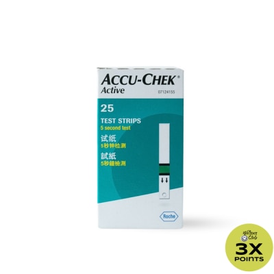ACCUCHEK Active 25 Test Strips