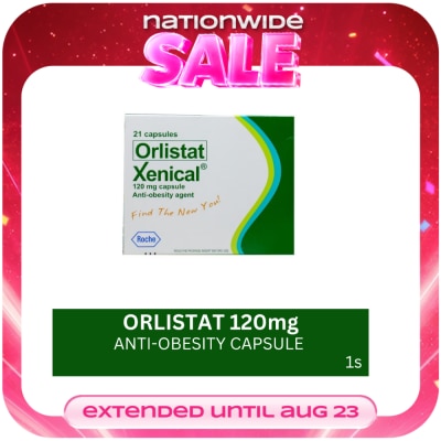 XENICAL - XENICAL Xenical Orlistat 120mg Sold Per Piece image