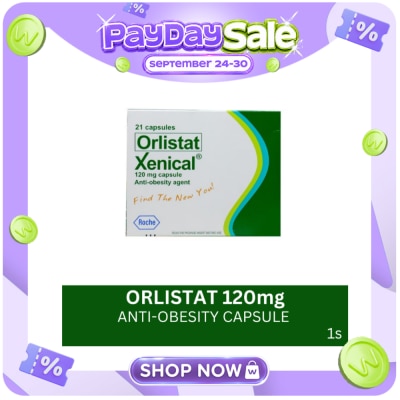 XENICAL XENICAL Xenical Orlistat 120mg Sold Per Piece image