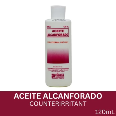 RHEA Aceite Alcamforado 120mL