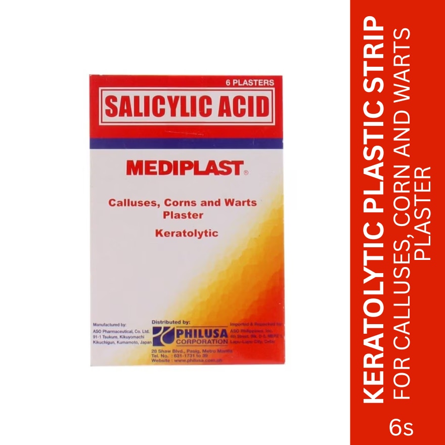 Keratolytic Plastic Strip