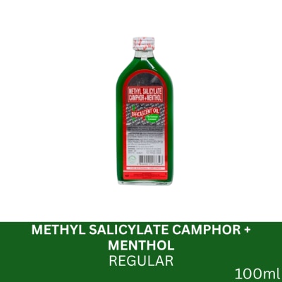EFFICASCENT OIL Methyl Salicylate + Camphor + Menthol + Turpentine Oil + Eucalyptus Oil Regular 100mL