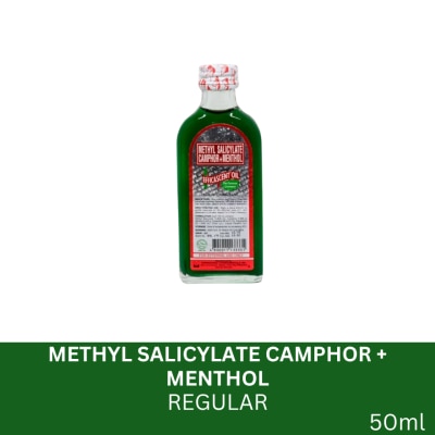 EFFICASCENT OIL Methyl Salicylate + Camphor + Menthol + Turpentine Oil + Eucalyptus Oil Regular 50mL