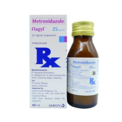 FLAGYL Metronidazole 125mg/5mL Oral Suspension 60mL [PRESCRIPTION REQUIRED]