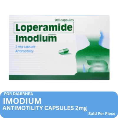 IMODIUM - Imodium 2mg Diarrhea Medicine Loperamide Sold Per Piece image