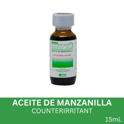 RHEA, Aceite Manzanilla 15mL | Watsons Philippines