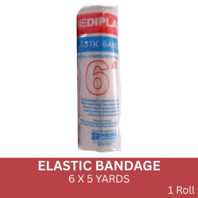 MEDIPLAST Elastic bandage 6 x 5 yards x 1 Roll