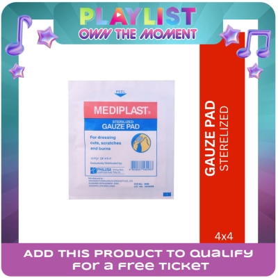 MEDIPLAST - Sterilized Gauze Pads 4x4