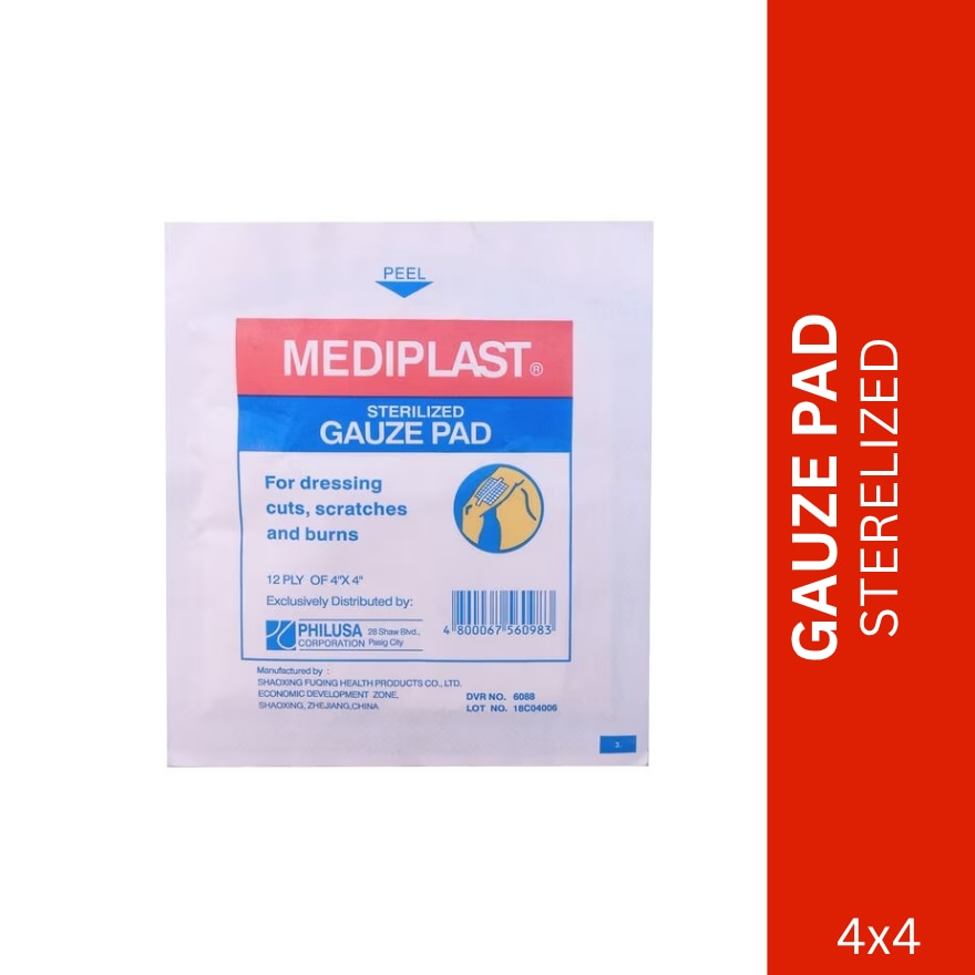 Sterilized Gauze Pads 4x4