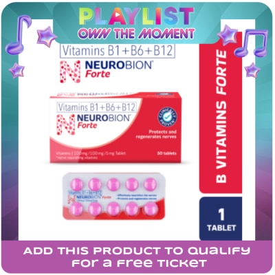 NEUROBION - Forte B Vitamins (B1+B6+B12) Tablet 1s   Nerve Care