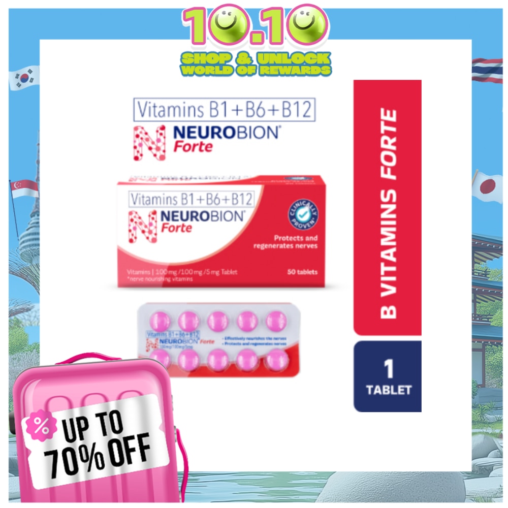 Forte B Vitamins (B1+B6+B12) Tablet 1s   Nerve Care