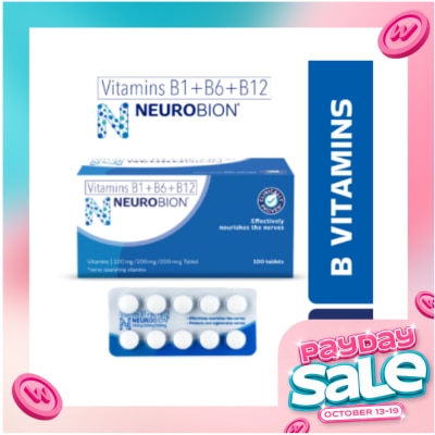 NEUROBION B Vitamins (B1+B6+B12) Tablet 1s Nerve Care image