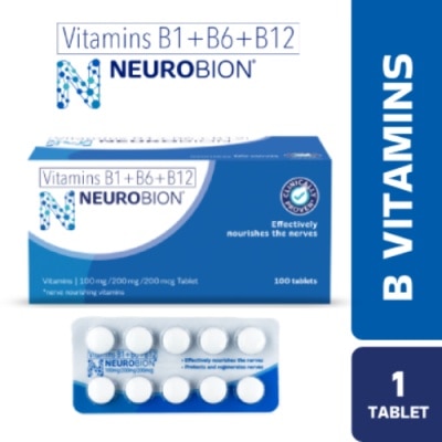 NEUROBION B Vitamins (B1+B6+B12) Tablet 1s   Nerve Care