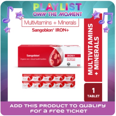 SANGOBION - SANGOBION Ferrous gluconate + Vitamins + Minerals Sold Per Piece