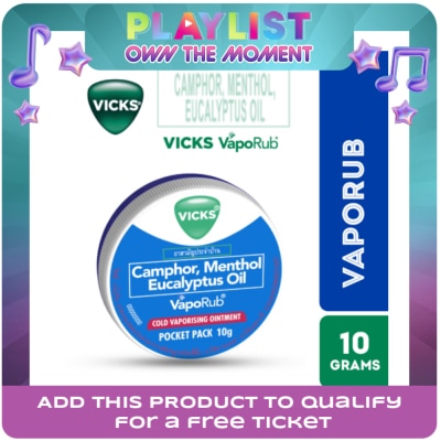 VICKS - Vaporub Pocket Pack 10g