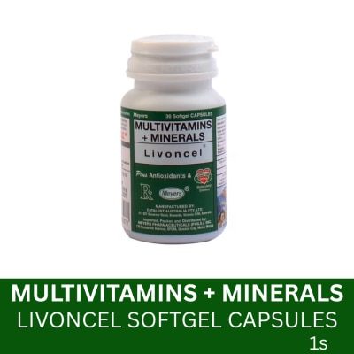 LIVONCEL LIVONCEL Multivitamins + Minerals Sold Per Piece