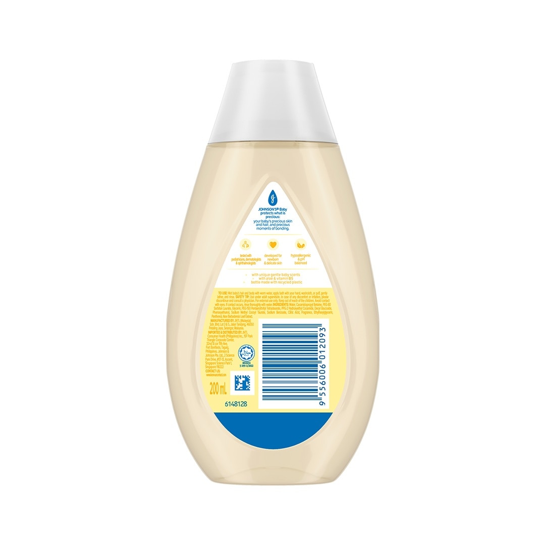 Johnson's Top to Toe Baby Wash 200ml-Newborn,Baby Essentials,Baby Care,Baby Bath,Body Wash For Baby