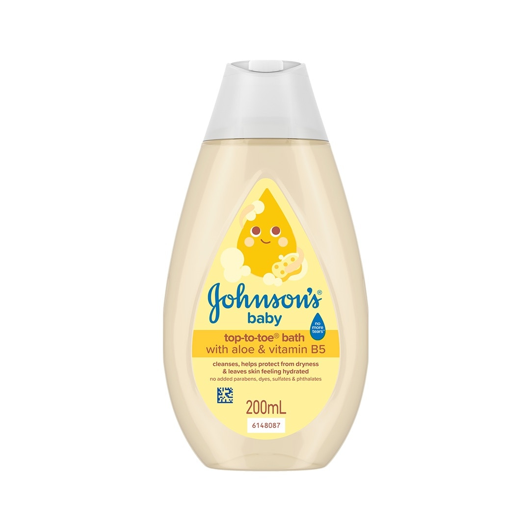 Johnson's Top to Toe Baby Wash 200ml-Newborn,Baby Essentials,Baby Care,Baby Bath,Body Wash For Baby