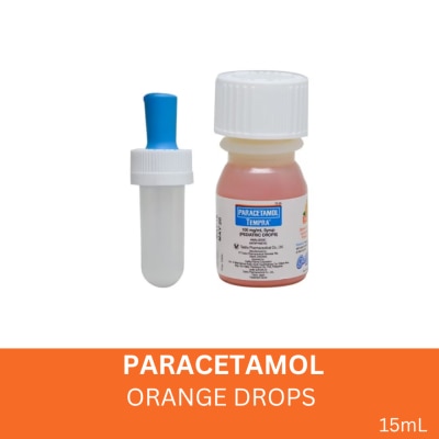 TEMPRA Tempra Orange Drops 15ml (Paracetamol)