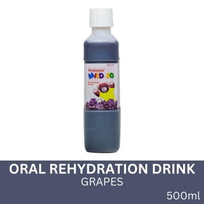 PEDIALYTE Pedialyte 30 Grapes 500ml - Oral Rehydration Drink