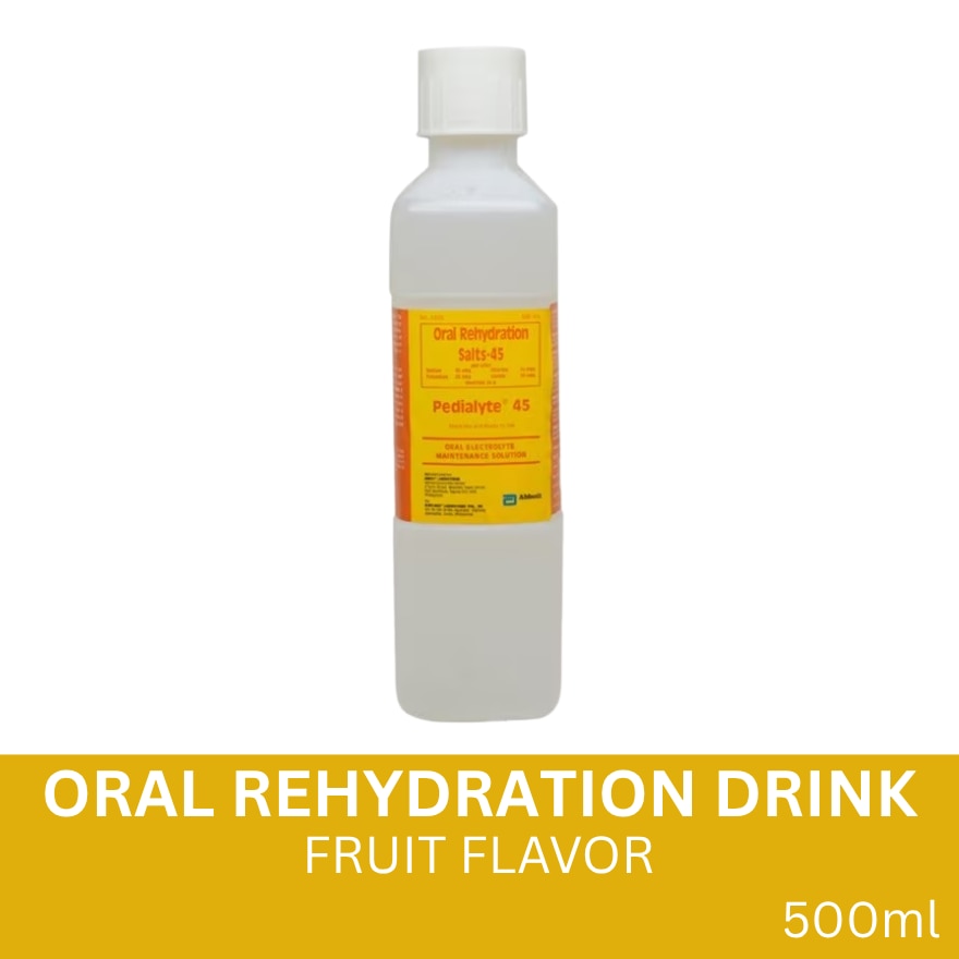 Pedialyte 45 Fruit 500ml - Oral Rehydration Drink