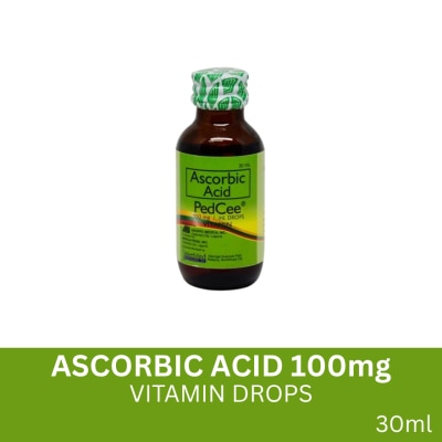 PEDCEE, Ascorbic Acid Drops 30mL | Watsons Philippines