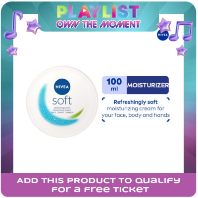 NIVEA - NIVEA Creme Soft Intensive Moisturizing Cream100ml