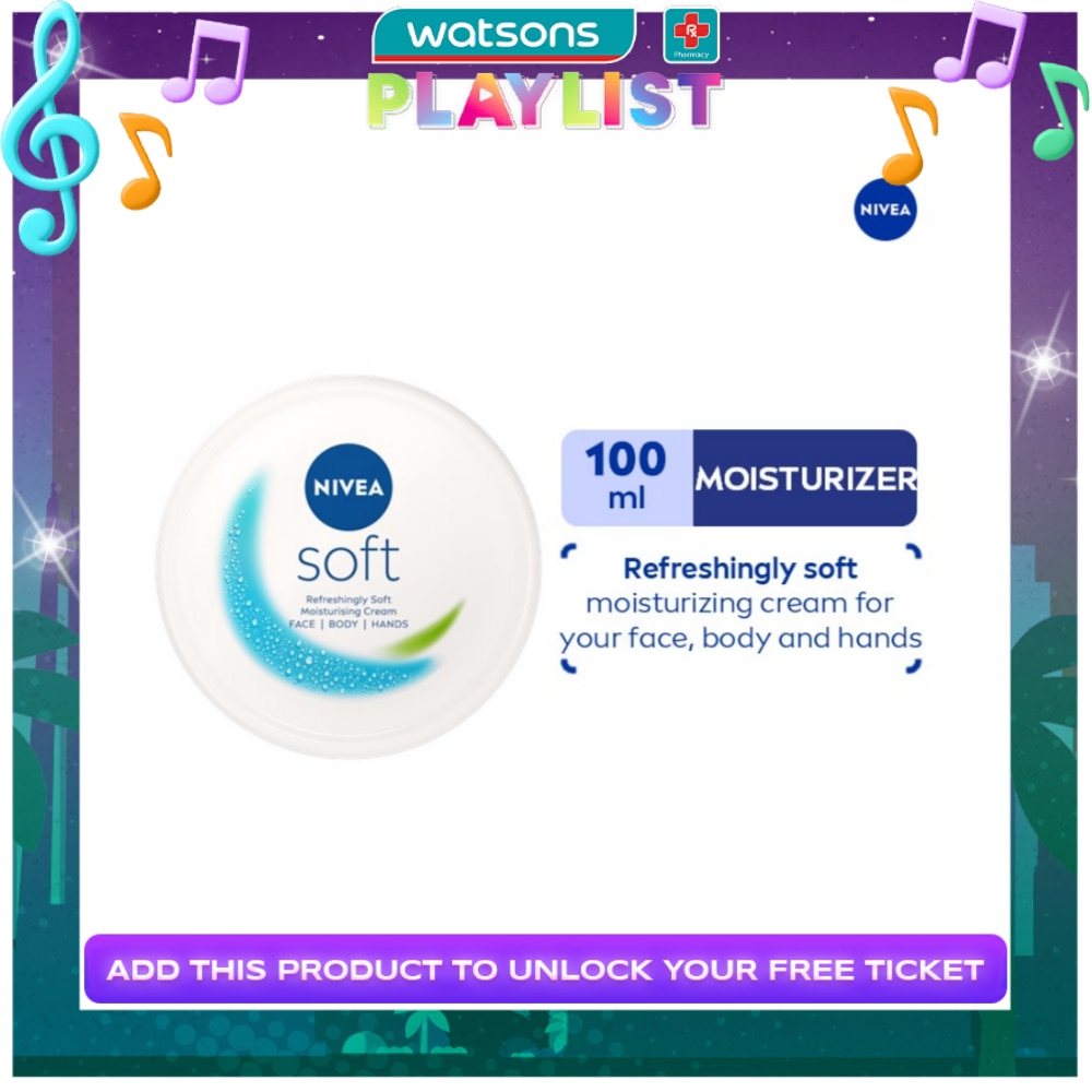 NIVEA Creme Soft Intensive Moisturizing Cream100ml