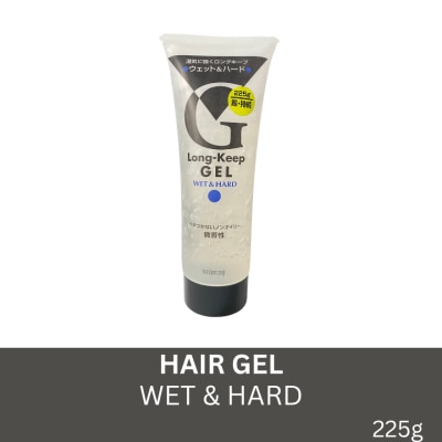 MANDOM Long Keep Gel Wet & Hard 225g